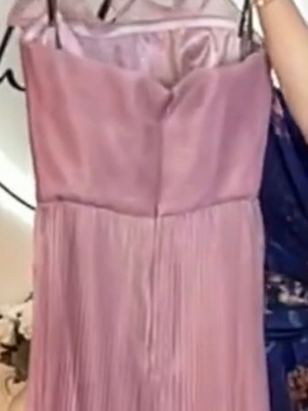 Theia Strapless Pleated Gown. New. Size: 4. Retail: $795. Asking: $400.